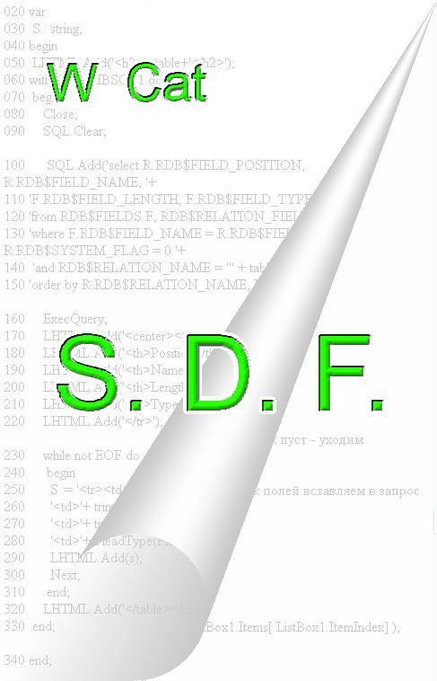 обложка книги S. D. F.