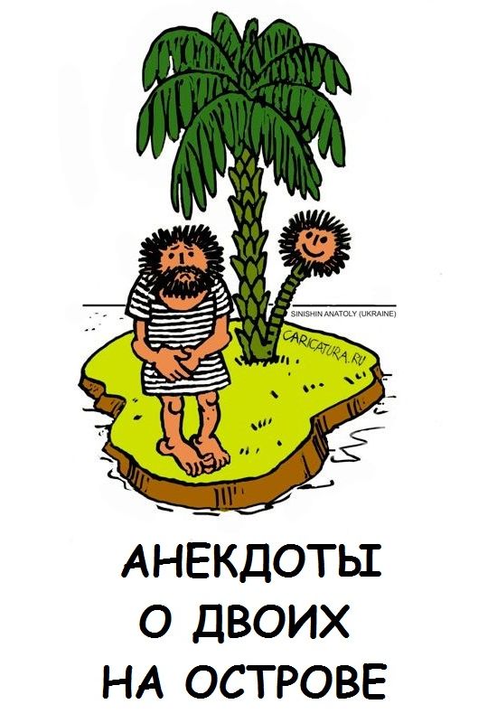 обложка книги Анекдоты о двоих на острове